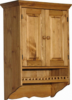 Настенный шкаф ПЛ 25 с балюстрадой (600x930x316)