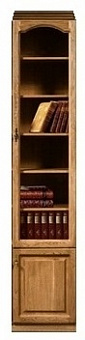 Шкаф для книг ГМ 2314 Вариант 03 (угловой модуль левый)
