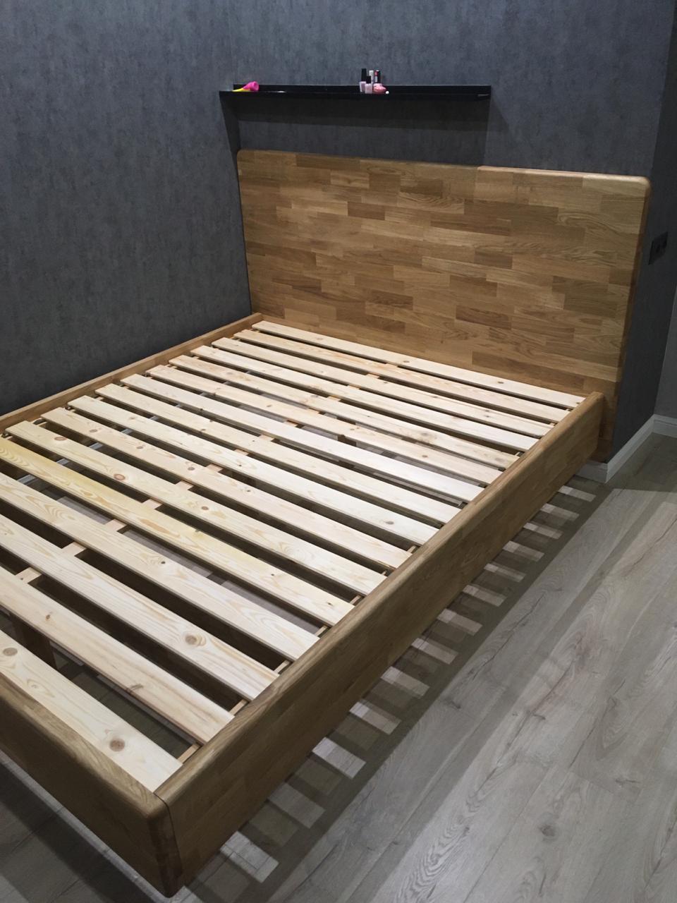 Проект кровати 160х200 из дерева