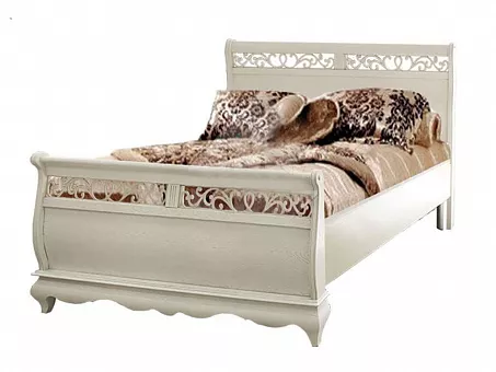 Кровать Оскар высокое изножье (1800). ММ-216-02/18 купить в Москве - фото №1