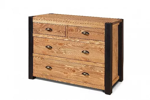 Комод MEXICA-COM2+2T из массива сосны купить в Москве - фото №1 Комод MEXICA-COM2+2T из массива сосны купить в Москве - фото №1