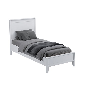 Кровать Бридж  90х200 белый лак купить в Москве - фото №1