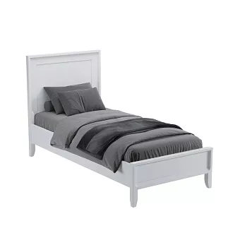 Кровать Бридж  90х200 белый лак купить в Москве - фото №1