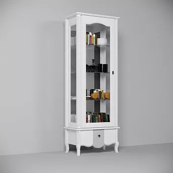 Шкаф с витриной Лаура ММ-351-01 купить в Москве - фото №1