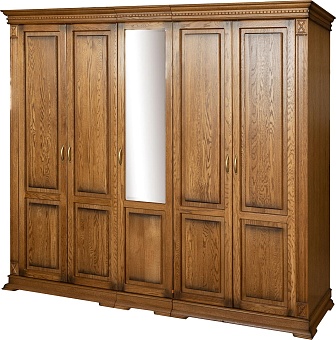 Шкаф для одежды 5д "Верди Классик" П3.0487.1.27 купить в Москве - фото №1