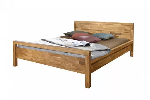 Кровать "Некст", дуб массив 180*200 купить в Москве - фото №1