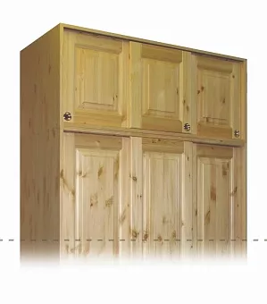 Антресольная секция купе 3-х дверная Оскар купить в Москве - фото №1