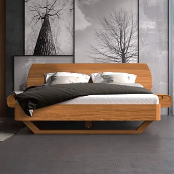 Кровать полутороспальная  Дэо (Deo)  1400 с тумбами купить в Москве - фото №1