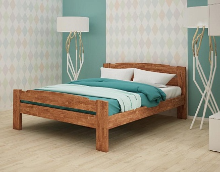 Кровать детская Сидней из массива дуба купить в Москве - фото №1