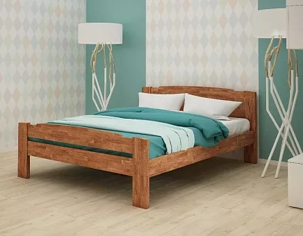 Кровать детская Сидней из массива дуба купить в Москве - фото №1