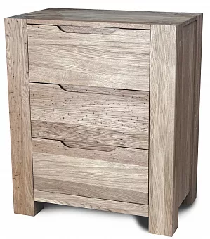 Комод 3-ящика  Riva  цвет Тик купить в Москве - фото №1