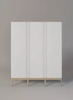 Шкаф для одежды 3-х дверный ICONS РВ 103 Белый купить в Москве - фото №1