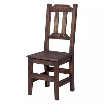 Стул Шале (орех) из массива сосны купить в Москве - фото №1