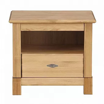 Тумба прикроватная Рауна-01 Бейц/масло купить в Москве - фото №1