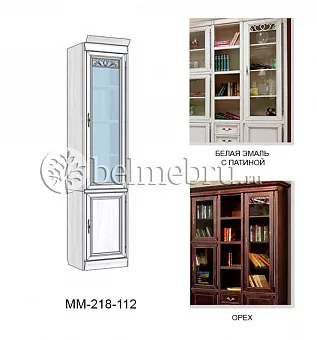 Шкаф комбинированный Оскар ММ-218-112 купить в Москве - фото №1