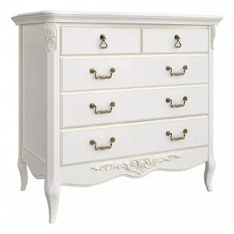 Комод высокий 5 ящиков Romantic art. R109 купить в Москве - фото №1