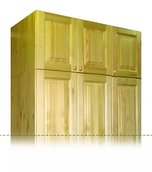 Антресольная секция 3-х дверная Оскар купить в Москве - фото №1