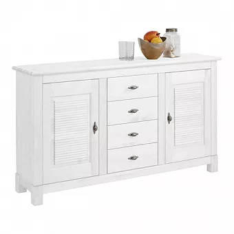 Комод Рауна 24 Белый воск купить в Москве - фото №1