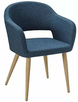 Кресло "Oscar Cканди Блю/натур" купить в Москве - фото №1 Кресло "Oscar Cканди Блю/натур" купить в Москве - фото №1