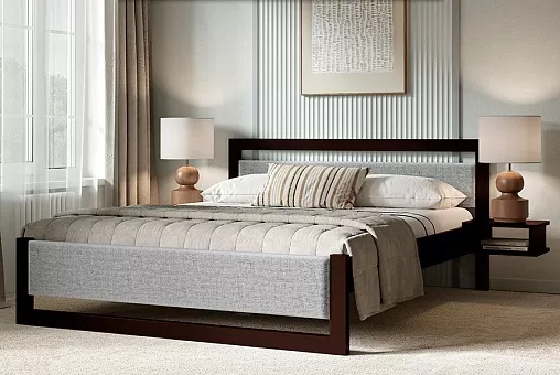 Кровать полутороспальная Монреаль ECOWood купить в Москве - фото №1