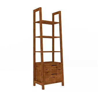 Стеллаж "Доната 6" массив сосны купить в Москве - фото №1