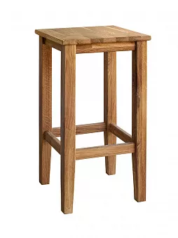 Табурет барный "Прованс", дуб массив купить в Москве - фото №1 Табурет барный "Прованс", дуб массив купить в Москве - фото №1