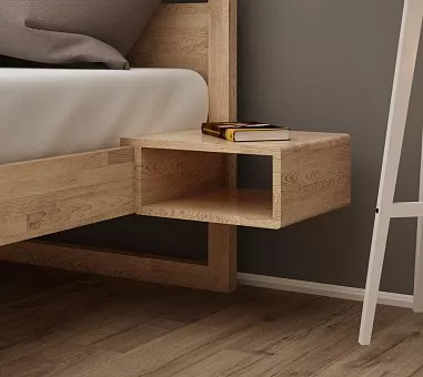 Тумба прикроватная Португалия 2 из массива дуба купить в Москве - фото №1