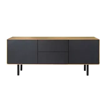 Тумба ТВ2 B&W 3.2.2 черн. купить в Москве - фото №1