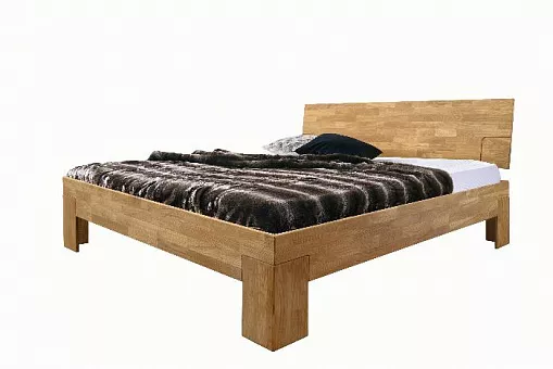 Кровать "Сара", дуб массив 160х200 купить в Москве - фото №1