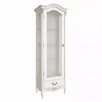 Витрина стеклянная L Romantic Gold art. R189g купить в Москве - фото №1