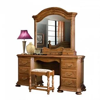 Стол туалетный с зеркалом ГМ 6244 дуб Босфор купить в Москве - фото №1