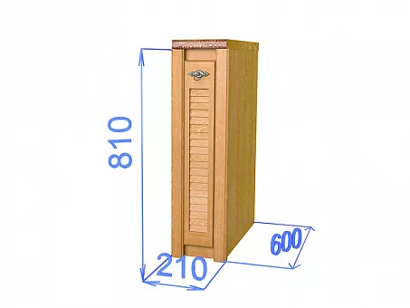 Шкаф-стол с карго "Хлоя КХ 02" купить в Москве - фото №1