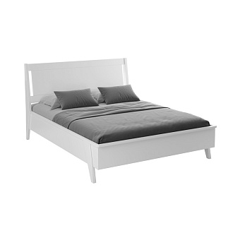 Кровать Винтаж 160х200 белый лак купить в Москве - фото №1