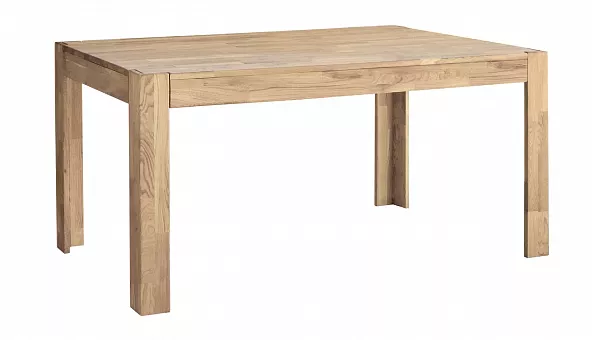 Стол обеденный "Прованс 06" L-образная нога, сечение ноги 12, ширина 160, дуб массив купить в Москве - фото №1