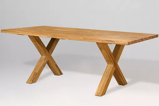 Стол обеденный "Декстер 2", дуб массив купить в Москве - фото №1