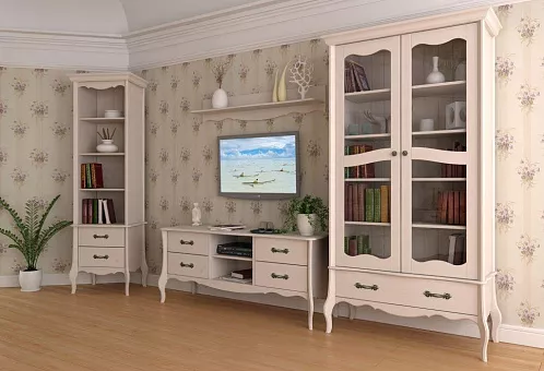 Набор мебели для гостиной Лебо (цвет бежевый воск) купить в Москве - фото №1