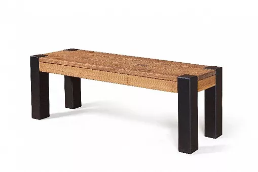 Скамья MEXICA-BAN120 из массива сосны купить в Москве - фото №1