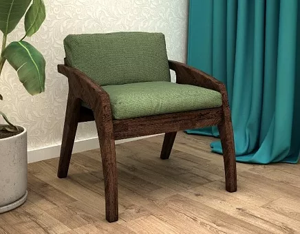 Кресло Испания из массива дуба купить в Москве - фото №1