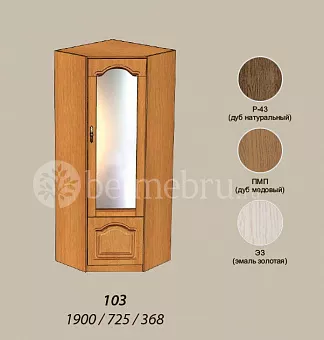 Модульная прихожая Вилия-М Шкаф комбинированный №10 З купить в Москве - фото №1