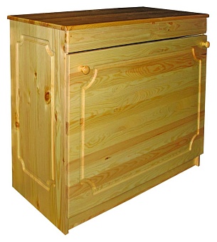 Тумба под белье к высокой спинке (2 способа открывания) купить в Москве - фото №1