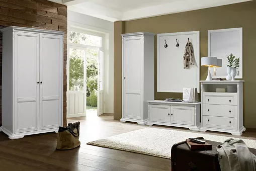 Набор мебели для прихожей Лика (цвет белая эмаль) купить в Москве - фото №1