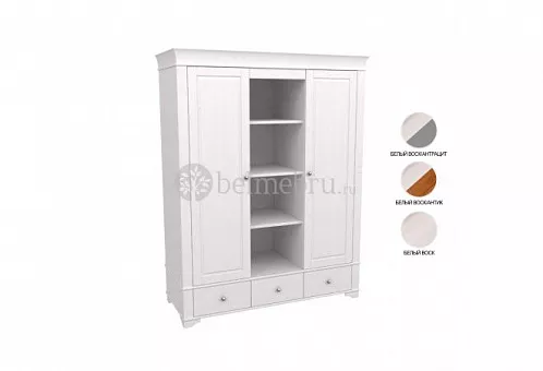 Шкаф 2х дверный с полками Бейли (без ящиков) купить в Москве - фото №1