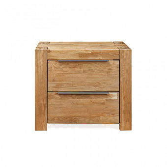Тумба прикроватная "Фьорд", дуб массив купить в Москве - фото №1