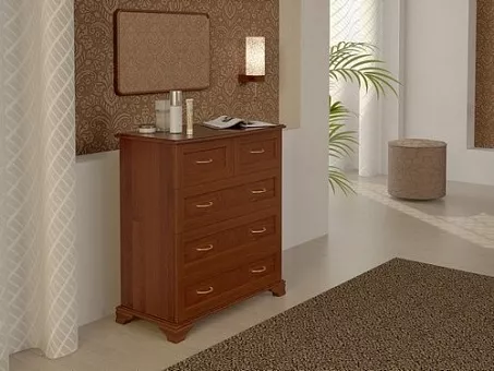 Комод "Лира" 5 ящиков купить в Москве - фото №1