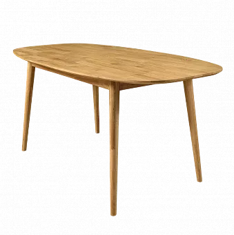 Стол обеденный Сканди 2.1 (180х75х90) массив дуба купить в Москве - фото №1