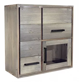 Шкаф навесной TEMPO BLACK КМШН-4 купить в Москве - фото №1