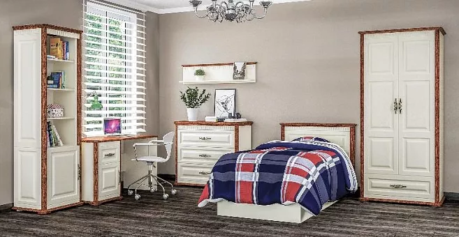 Набор мебели для спальни Марсель 2 (Крем/Дуб Кантри) купить в Москве - фото №1 Набор мебели для спальни Марсель 2 (Крем/Дуб Кантри) купить в Москве - фото №1