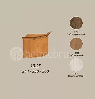 Модульная прихожая Вилия-М Секция антресольная №13.2 Г купить в Москве - фото №1