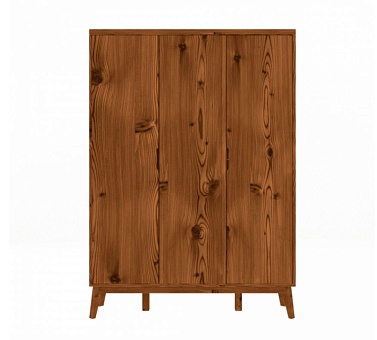 Шкаф для одежды "Доната 1" массив сосны купить в Москве - фото №1