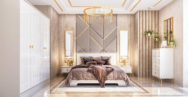 Набор мебели для спальни Люксор 1 купить в Москве - фото №1